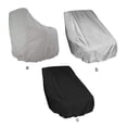 thumbnail image 4 of Wweixi Polyester Boat Seat Cover Portable Foldable Reusable Washable Detachable Elastic Rope Fishing Boats Ship Case Protector Black, 4 of 6