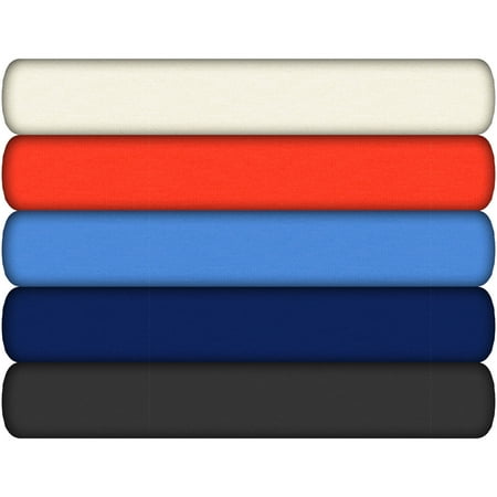 Shason Textile (3 Yards Cut) Soft Fashion Knit Poly Spandex Fabric, Royal, Available In Multiple Colors