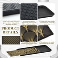 thumbnail image 4 of Lot de 2 Plateaux Tapis pour Bottes Plateau pour Nourriture pour Animaux Intérieur Extérieur Tapis Robuste pour Chaussures Mouillées pour Entrée Rangement pour Chaussures, 4 of 6
