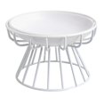 thumbnail image 4 of Raised Cat Feeder Porcelain Metal Stand Removable Easy Cleaning Multipurpose Cat Style A, 4 of 9