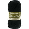 Patons Classic Wool DK Superwash Yarn-Black, 246012-12040