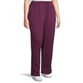 thumbnail image 3 of Just My Size Women's Plus Size French Terry Jogger Sweatpants with Lace-Up Legs, 3 of 5