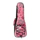 thumbnail image 2 of Exquisita bolsa de tela Oxford para transportar y llevar al hombro, ideal para ukelele de 26 pulgadas. Flor rosa, 2 of 9