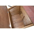 thumbnail image 7 of TRIXIE natura Lodge Elevated Weatherproof Wooden Small Outdoor Dog House w/ Covered Porch Brown, 7 of 7