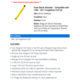 thumbnail image 2 of Front Shock Absorber - Compatible with 1988 - 2011 Freightliner FLD120 1989 1990 1991 1992 1993 1994 1995 1996 1997 1998 1999 2000 2001 2002 2003 2004 2005 2006 2007 2008 2009 2010, 2 of 2