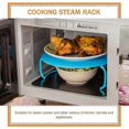 thumbnail image 2 of 3pcs Microwave Oven Steamer Storage Rack, 2 of 5