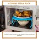 thumbnail image 2 of 3pcs Microwave Oven Steamer Storage Rack, 2 of 5