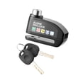 thumbnail image 3 of Alarma de bloqueo de disco para bicicleta con sonido de alerta de 130 dB, resistente al agua, accesorio para candado de motocicleta Negro, 3 of 9