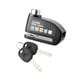 thumbnail image 3 of Alarma de bloqueo de disco para bicicleta, accesorio de bloqueo para motocicleta, sonido de alerta de 130 dB, disco de rueda Negro, 3 of 9