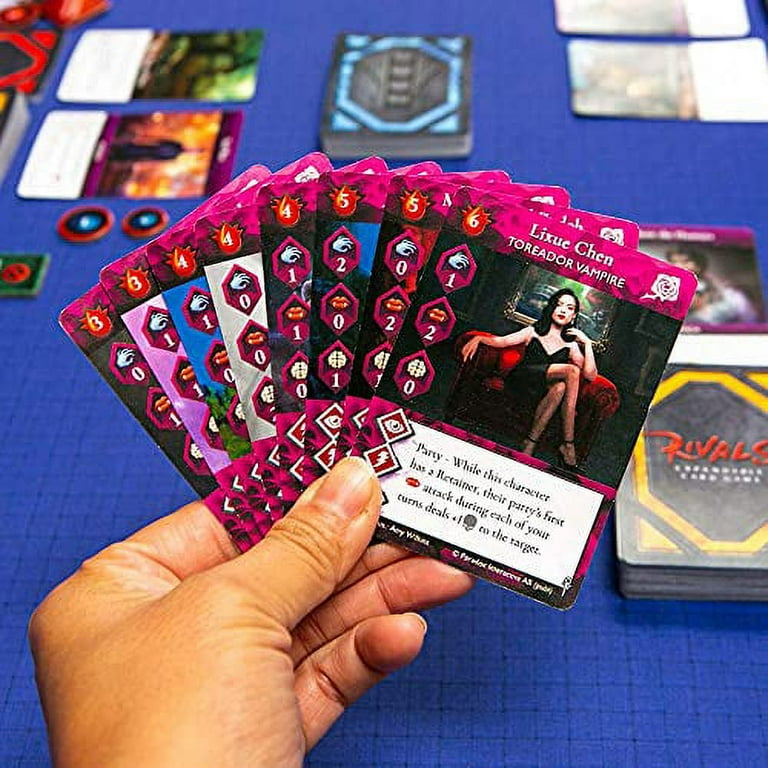  Renegade Game Studios Vampire The Masquerade Rivals Expandable  Card Game 2-4 Players, Ages 14+ Playing time 30-70 Minutes : Toys & Games