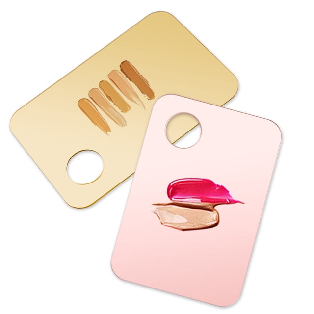 Paleta de maquillaje, base de maquillaje, paleta líquida, barra de maquillaje, herramientas para el arte de las uñas, pintura al óleo, tablero para pintar a mano