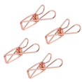thumbnail image 5 of Paquete de 50 Clips metálicos pequeños YONGSHENG dorados multiusos para tendedero, 5 of 5