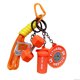 thumbnail image 2 of Juego de Llavero de Fitness | Colgantes de silicona para barra, mancuernas, botellas de agua | 45LB Peso, 5KG Insignia de Gimnasio | Anillo metálico duradero | Accesorio para mochila, 2 of 3