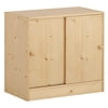 2-Door Cupboard in Natural Finish