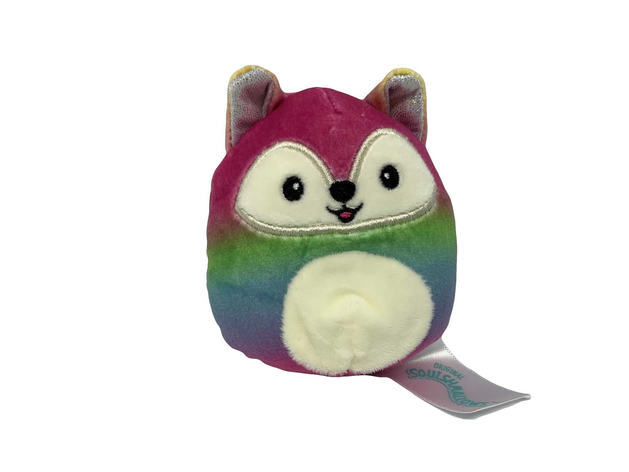 Official Kellytoy Squishmallows Xenia the Fox 3.5" Clip on Stuffed