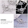 thumbnail image 2 of MasteelfCA 1 Pair European Bride Buckle Wedding Shoes Decoration Shiny Rhinestone Shoe Buckle, 2 of 7