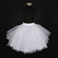 thumbnail image 5 of DuoJiaJ Womens Tutu Skirts High Waist Pleated Short Skirt Adult Tutu Dancing Skirt,White One size, 5 of 5