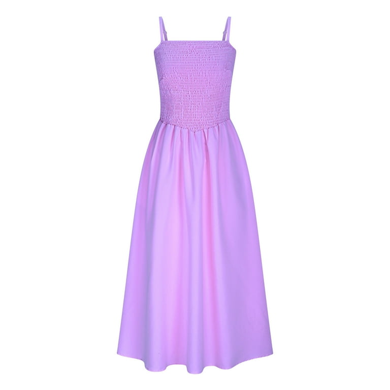 Purple Boat Neck Dresses for Women Sleeveless Spaghetti Strap Formal Date  Night Evening Gowns Elegant Disco Club Festival Lounge Dresses Homecoming  Dresses Teen Girls L - Walmart.com