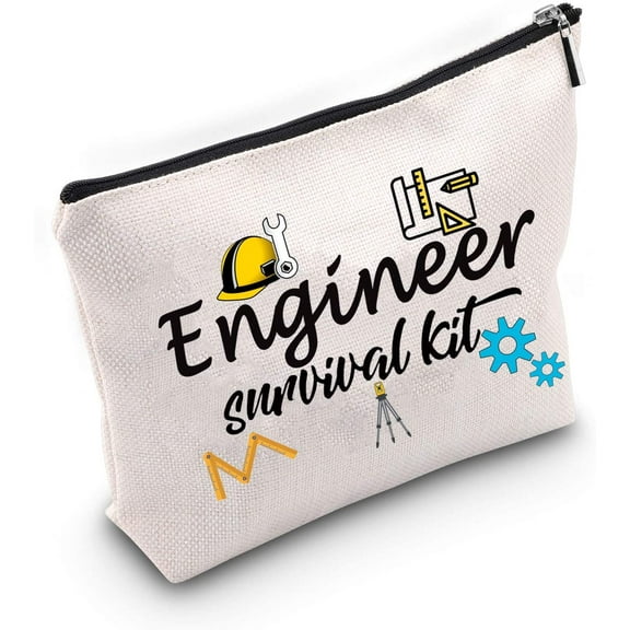 Engineer Engineering Gift Engineering Student Gift Graduation Gift Future Engineer Makeup Bag Retired Retirement Gift Engineer survival kit Cosmetic