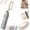 Gray, variant on Automatic Folding Umbrella with Hook, Sunny Umbrella Automatic Folding Umbrellas, Umbrellas Automatic Open and Close, Windproof Waterproof Travel Parasol for Rain Sunshine, Daily Use