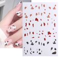 thumbnail image 4 of Nail Art Sticker DIY: 8 Sheets Self-Adhesive Manicure Decal Fingernail Sticker, 4 of 9