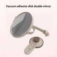 thumbnail image 3 of Baohd Miroir à Ventouse Sans Perçage Miroir Cosmétique Double Face Angle Réglable Imperméable Accessoire de Salle de Bain, 3 of 6