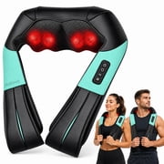 Nekteck Shiatsu Back and Neck Massager with Heat, Heated Neck and Shoulder Massager for Deep Tissue Muscle Relaxation