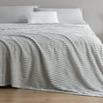 thumbnail image 3 of Ultra-Soft Lightweight Flannel Fleece Throw Blanket for Couch/Bed Light Grey (Twin 60"x80"), 3 of 4