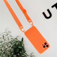 thumbnail image 1 of Crossbody Necklace Strap Lanyard Cord Soft Silicon Phone Case For iPhone 13 12 Mini 11 14 Pro Max X XR XS Max 7 8 Plus SE3 Cover xuanjing unisex, 1 of 2