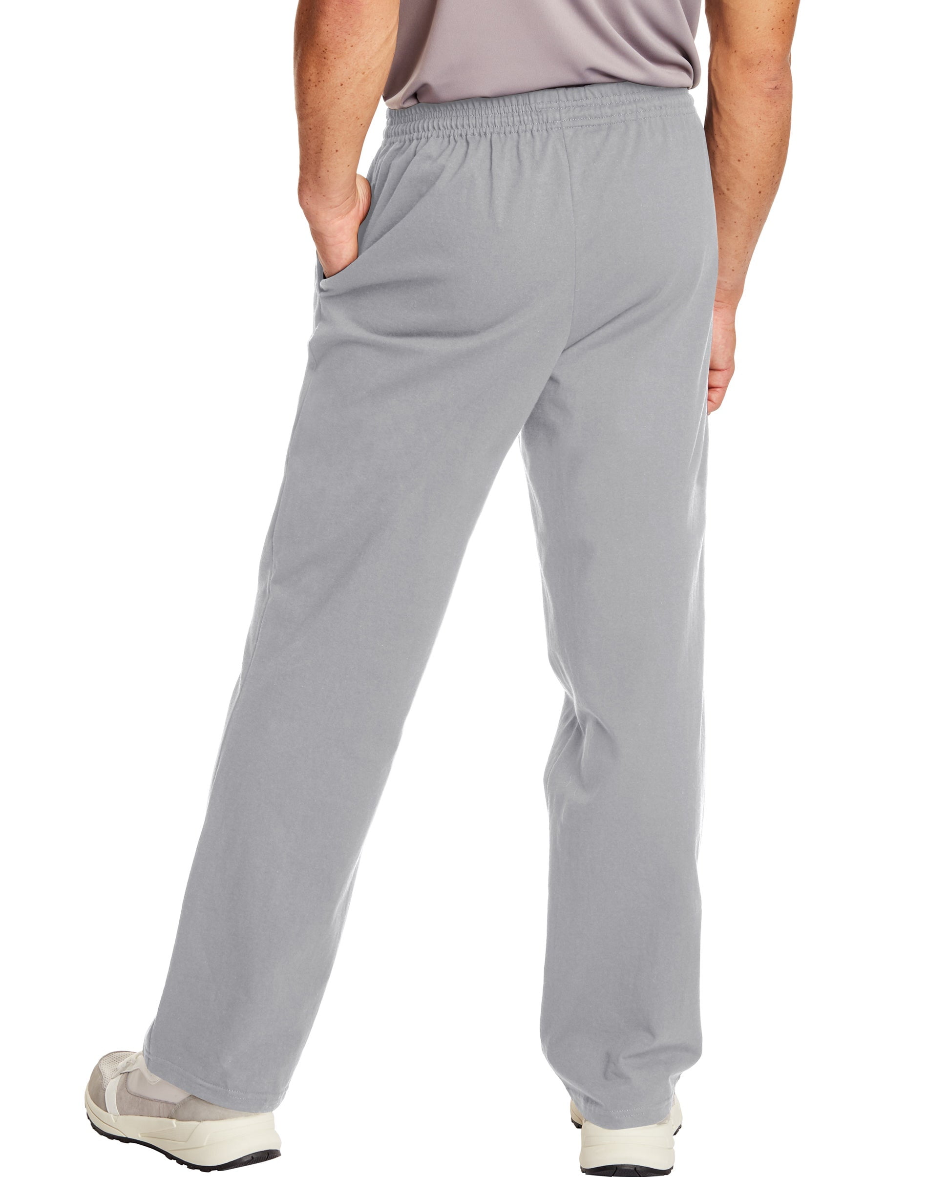 Hanes Men's and Big Men's X-Temp Jersey Pants, Up to Size 3XL 