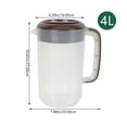 thumbnail image 2 of PENIKOKO 1Pack Fridge Water Pitcher Easy to Clean for Families, 2 of 5
