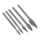thumbnail image 5 of Brocas para tallar madera, 5 piezas, para tallar, grabar, moler, hacer modelos, 5 of 7