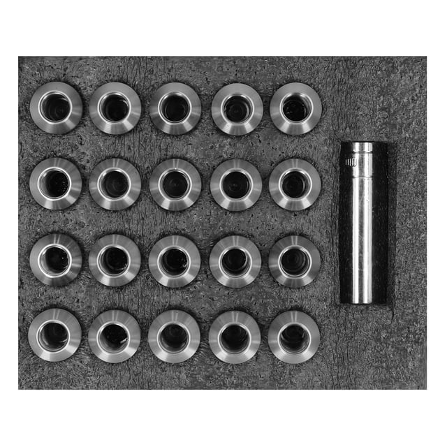M14x1.5 Nuez de Rueda, Tuercas de Orejeta Fáciles de Instalar Pequeñas y Portátiles con Herramienta de Montaje para Automóvil para remolques Rueda de Neumlicos