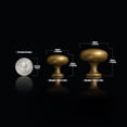 thumbnail image 5 of Goo-Ki 1.5"(38mm) Diamenter Antique Brass Cabinet Knobs, Closet Classic Zinc Alloy Cabinet Handle Hardware for Bedroom, Kitchen, 6 Pack, 5 of 7