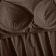 thumbnail image 5 of Women's Camisole with Shelf Bra, Soft Cotton Spaghetti Strap Cami Tops Built in Bra Cozy Undershirts (S, Coffee), 5 of 5