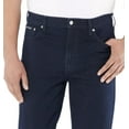 thumbnail image 3 of Calvin Klein Men's Classic 5-Pocket Stretch Straight Fit Denim Jean (Blue 32x30), 3 of 4