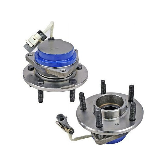 Front Wheel Bearing Hub Assembly Set of 2 - Compatible with 2003 - 2007 Cadillac CTS Base (with 5-Lug Wheels) 2004 2005 2006
