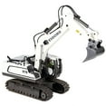 thumbnail image 1 of [White Gray] 11 Channel BC1043 Alloy Excavator Toy, 1 of 9