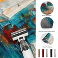 thumbnail image 5 of Area Rugs 5'x7', Colorful Ship Carpet Runner Indoor Outdoor Rugs Home Decor Aesthetic, Modern Abstract Art Ombre Oil Painting Non Slip Mats Washable Accent Rug for Living Room Bedroom, 5 of 8