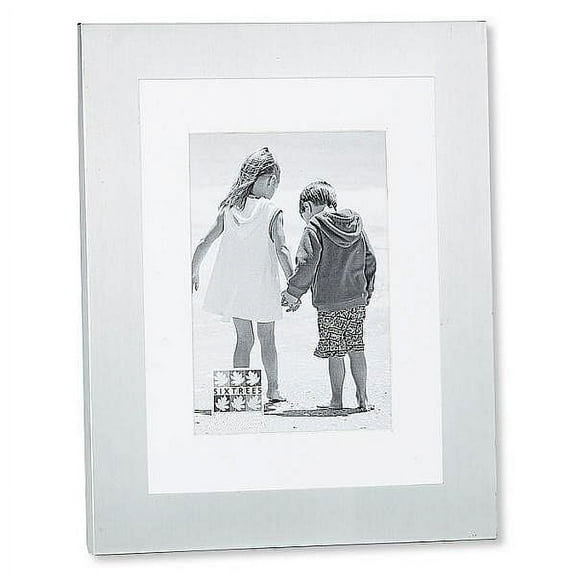 Sixtrees Metro Matted Silver Photo Frame-4X6