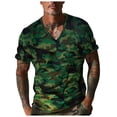 thumbnail image 3 of JAJAHO Camo Shirts For Men Camouflage Short Sleeve T Shirt With Pocket Summer Casual V Neck Base Layer Tee Shirts Casual Daily Wear Soft Tops, 3 of 6