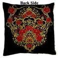 thumbnail image 2 of EREHome element red roses pearls Pillow Case Home Decor Cushion Cover 16x16 Inch, 2 of 2