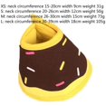 thumbnail image 2 of Cat Cone Collar Recovery for Cats Cone After Surgery Adjustable Puppy Recovery Protective Collar for Dogs S Chocolateyellow, 2 of 5