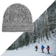 thumbnail image 3 of Gorros de invierno Beanie perfecl para hombres y mujeres Gris claro, 3 of 6