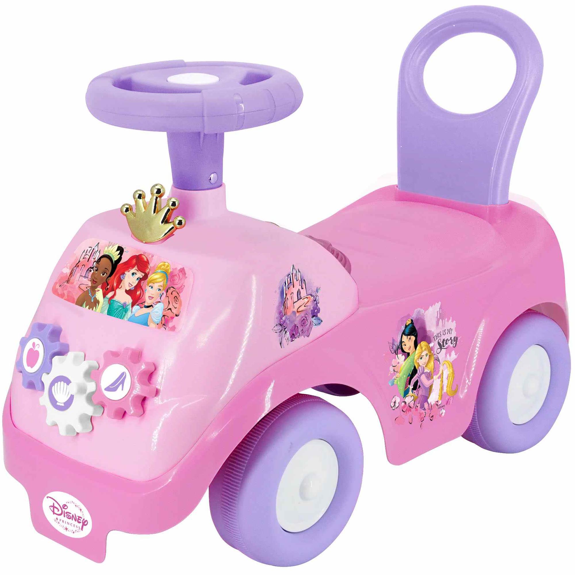 Disney Light N' Sounds Activity Princess Unisex Foot-to-Floor Ride-on - image 3 of 6
