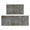 Black And Tan, variant on Black and Tan Leopard Print Kitchen Rugs Sets Of 2,Anti Fatigue Kitchen Mat Rugs Non Slip Washable,Decorative Kitchen Floor Mats for Kitchen,Sink,Laundry,17"x30"+17"x47"