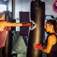 thumbnail image 2 of Iron Body Fitness 75 lb Heavy Punching Bag with Steel Chain and Swivel, PVC Vinyl Boxing Training Bag, 2 of 5