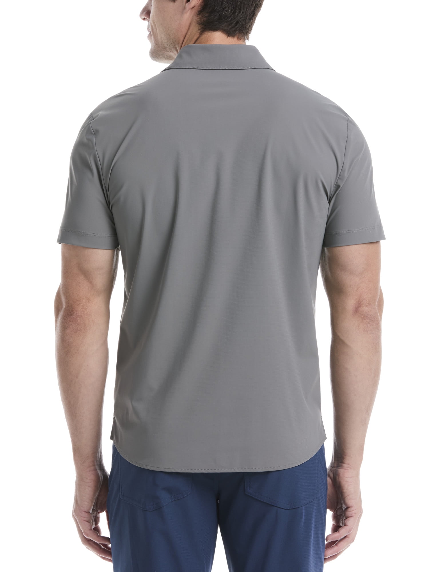 Ben Hogan Men's and Big Men's Performance Short Sleeve Button-Down Golf Shirt, Size S-5XL