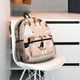 thumbnail image 5 of Disketp Beagle Dog On Brown Mochila Ligera Clásica con Múltiples Bolsillos, Mochila Casual para Hombre y Mujer, Ideal para Escuela, Trabajo y Viajes, 5 of 6