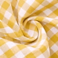 thumbnail image 7 of KIHOUT Women's Gingham Check Elastic Waist Cropped Pants - Linen-Like Cotton Blend, Drawstring, Side Pockets, Casual All-Season Capri Pants, 7 of 7